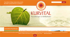 Desktop Screenshot of kurvital-bad-gottleuba.de